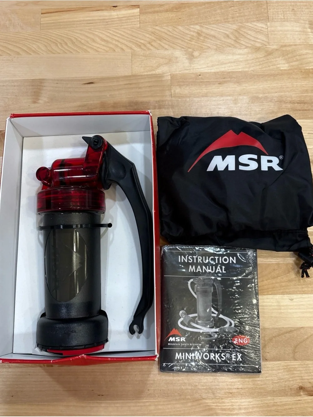 Msr | Other | Nib Msr Miniworks Ex Portable Water Filter Hiking Camping ...